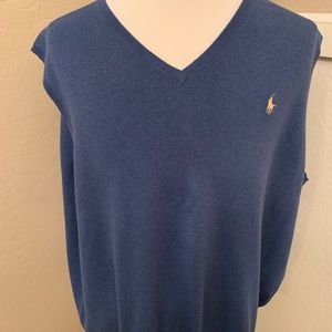 Polo Ralph Lauren Men’s 3XB Blue Sweater Vest